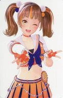 Hoshina Hyuganatsu (Chia) Trading card for each member ver. 2 "Blu-ray virtual YouTuber GEMS COMPANY 4th Live" Gemkan Gakuen Festival! 2022 "Blu-ray Disc Only Edition" first edition bonus