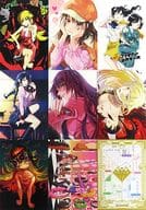 [Single Item] Collection gallery color illustration card 9-piece set "Comics BAKEMONOGATARI 21 special edition" included special bonus
