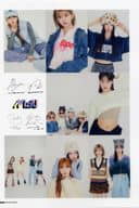 Maya & RIKU & MIIHI & NINA (NiiziU) Double-Sided Photo Card Mini October 2023 Enclosed Appendix
