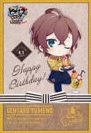Birthday Postcard by Gentaro Yumeno "Hypnosis Mic -Division Rap Battle-in SWEETS PARADISE round4" Goods Purchase benefits