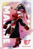 Hosho Marine (Isshin) Trading Postcard "Virtual YouTuber Hololive ×JOYPOLIS DREAMY PARTY" Hololive de PON! participation prize