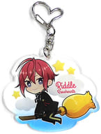[Twisted Wonderland] Acrylic Key Holder Riddle Rosehearts (Katase Waka) / Koman