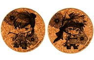 Seiun & Zhang Fei Cork Coaster "Thirteenth Supporting Performance-Yuzuki Sangokuden"