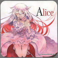 ALICE'S (WHITE) ORIGINAL COASTER "PandoraHearts - PandoraHearts - × Vanitas's Memoirs Collaboration Cafe 2nd" COLLABORATION MENU ORDER BONUS