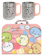 集合(粉色)迷你旅行箱馬剋杯3「角落小夥伴」