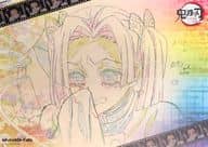 Aoi Kanzaki Paper Luncheon Mat "World Tour Showing Demon Slayer: Kimetsu no Yaiba Jogen Gathering, To Swordsmith's Home, ×ufotable Cafe× Town ★ Asobi CAFE Second edition" Target menu order bonus