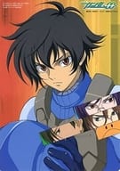 Setsuna & Rock On & Allergic & Teye Rear B5 Underlay "MOBILE SUIT GUNDAM 00" アニメディア February 2008 Appendix