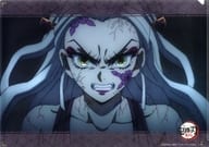 堕姫's famous scene layered A4 plastic trasparent file folder "Demon Slayer: Kimetsu no Yaiba Yukaku Hen ×ufotable Dining 4th phase" fun KUJI gift
