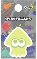 1) Squid die-cut mini label "Splatoon3"
