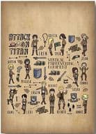 A. Brown PlayP Series Clipboard 「 Attack on Titan 」
