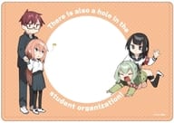 01. Design A (official illustration) Character clear case "There is a hole in student council!"
