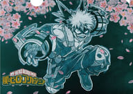 Katsuki Bakugo Drawn Chalk Art A4 clear file "MY HERO ACADEMIA"