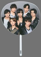 Shin SATO, Shunsuke MOTOI, Taiga Suzuki, Sou MATSUI, Takuya Kageyama, 悠毅 YOKOHARA and Taiga Tsubaki (Johnny's Jr.) Mini Uchiwa "Summer Paradise 2020 : I am Yoshi Yoshiyoshi who is my own 担推 and I am an urgent special soul"
