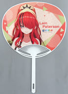 8. Rain Patterson Rider Support Fan "Virtual YouTuber Niji-Sanji" Niji-Sanji コトブキヤショップ 3rd anniversary commemorative goods Purchase benefits