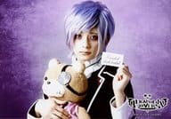 Shohei Hashimoto (Kanato Sakamaki) / horizontal type, upper body, background purple / stage' DIABOLIK LOVERS' random bromide