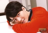 SixTONES / Shintaro Morimoto / Horizontal, Bust up, Costume Red, Double Layered / JOHNNYS' World 2015-2016