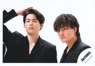 SixTONES / Matsumura Hokuto Shintaro Morimoto / horizontal bust up / album "CITY" MV & Jacque-shot off-shot / official Official photo