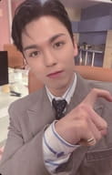 SEVENTEEN EN / VERNON (Vernon) / Back side pink / CD "FML" Version B (FADED MONO LIFE ver.) enclosed special photo card