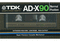 TDK カセットテープ AD-X90 90分 NORMAL POSITION