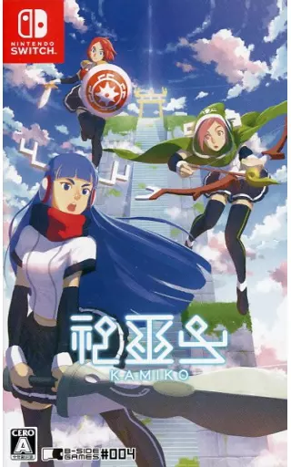 神巫女　カミコ　Switch 2Dアクションゲーム「神巫女 -カミコ-」のNintendo Switch用