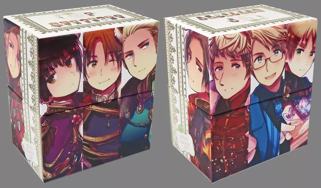 【限定BOX入り】「ヘタリア」キャラクターCD2 Vol.1〜8セット ヘタリア キャラクターCD II 連動購入特典 CD-BOX 感想