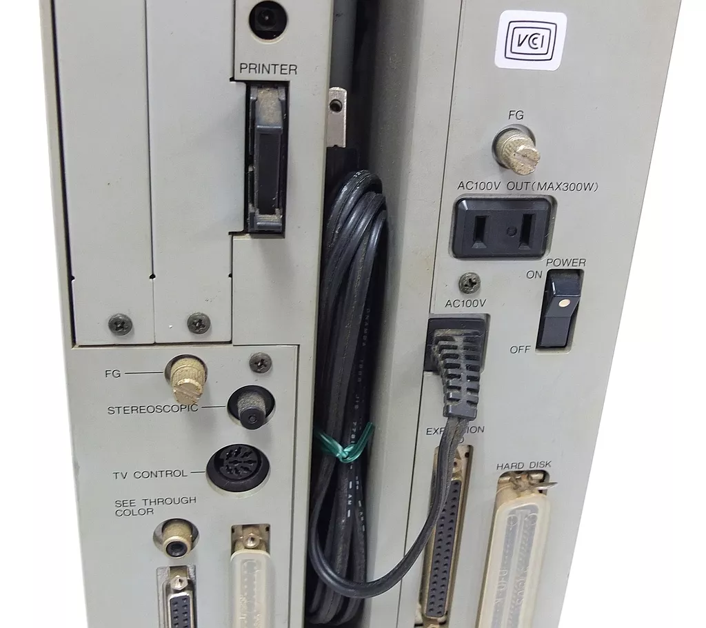 X68ハード　【ジャンク】X68000 ACE本体 (CZ-601C-GY) ジャンク】X68000 ACE HD 外観チェックと動作確認【分解修理その
