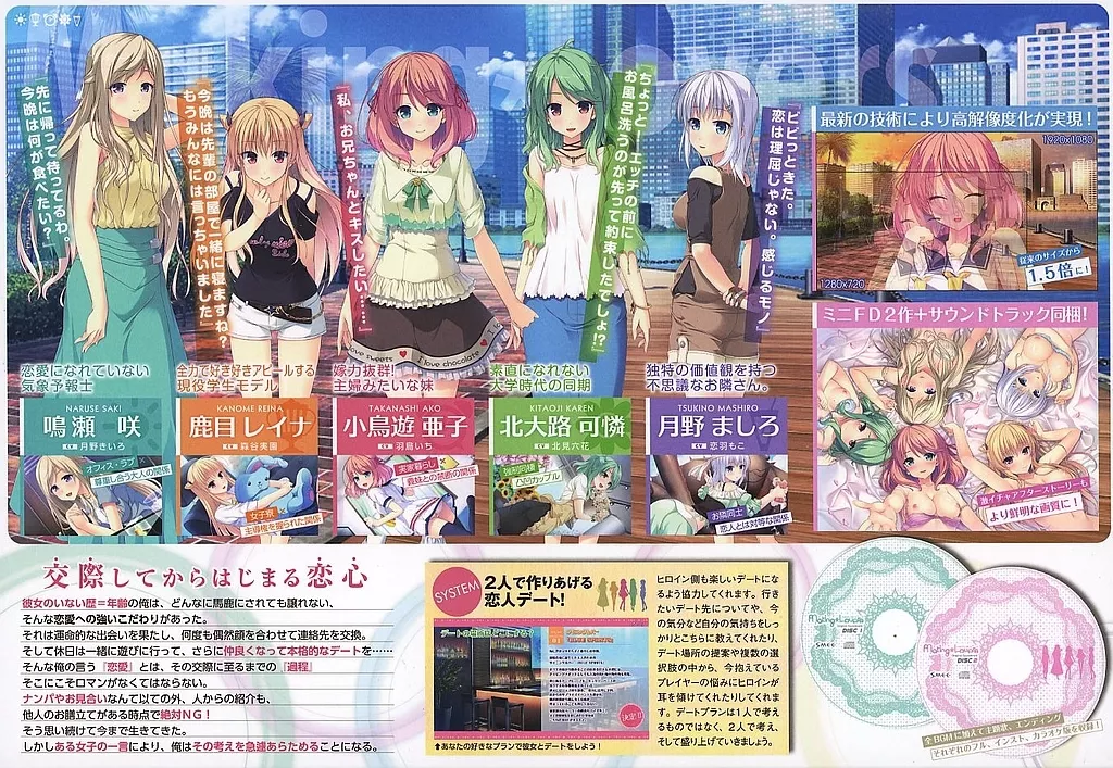 美品　ハジラブ Making*Lovers 完全版 ハジラブ -Making＊Lovers- Kagura Games