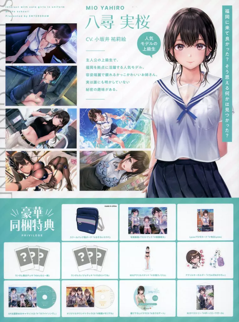 Windows10/11　DVDソフト　制服カノジョ みお初恋BOX 駿河屋 -<中古>制服カノジョ みお初恋BOX（パソコンソフト）