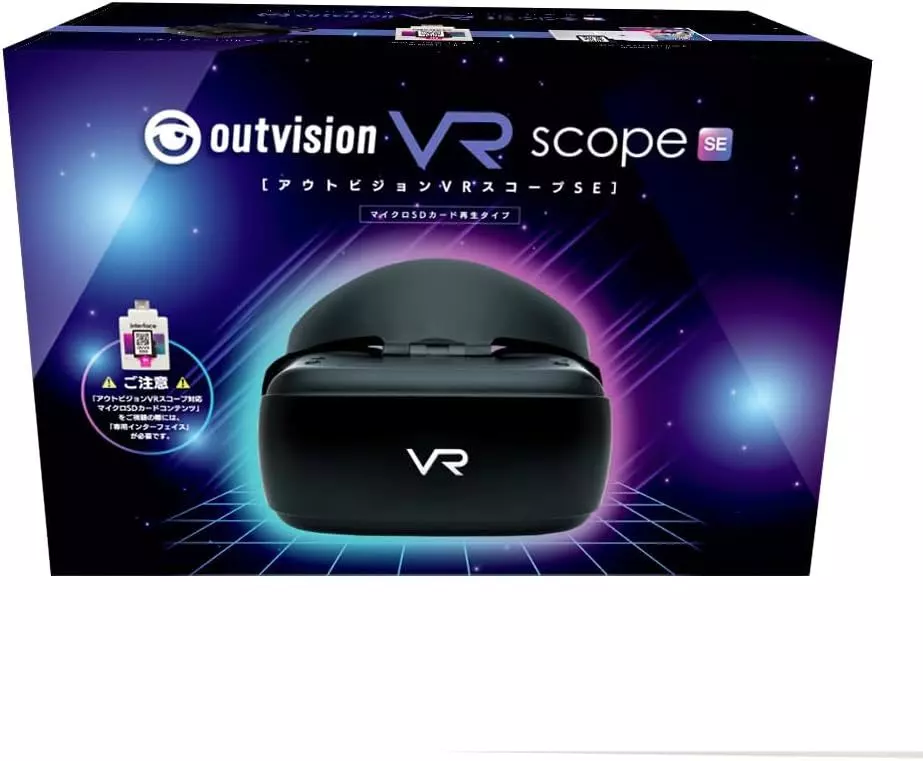 【美品】アウトビジョンVRスコープ　FALVR-001映像視聴 3D 美品】アウトビジョンVRスコープFALVR-001映像視聴 3D