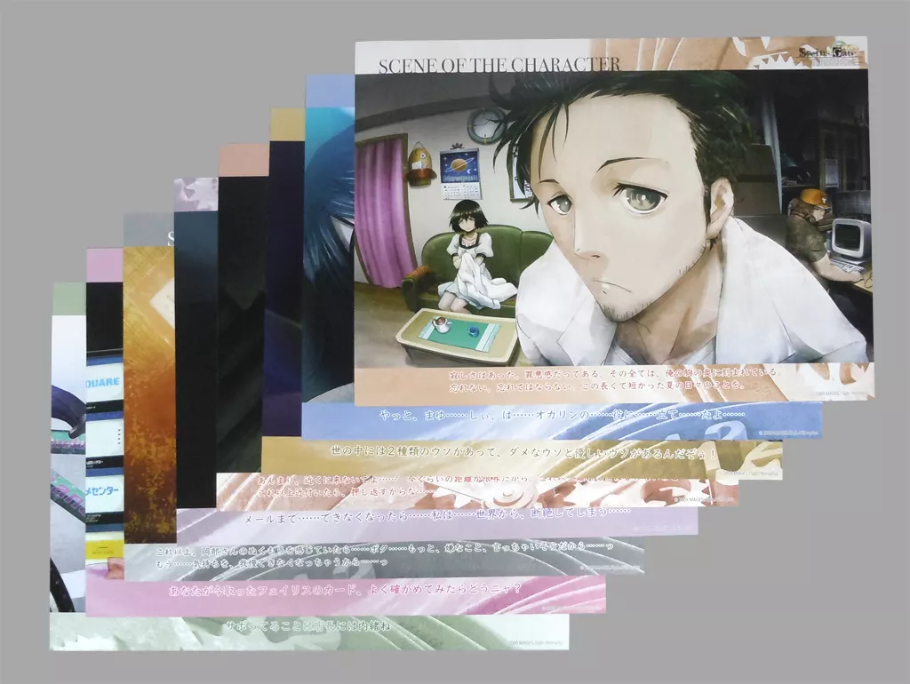 アニメグラフ　シュタインズゲート コミケ限定版 アニメグラフ シュタインズゲート コミケ限定版 アニメグラフ