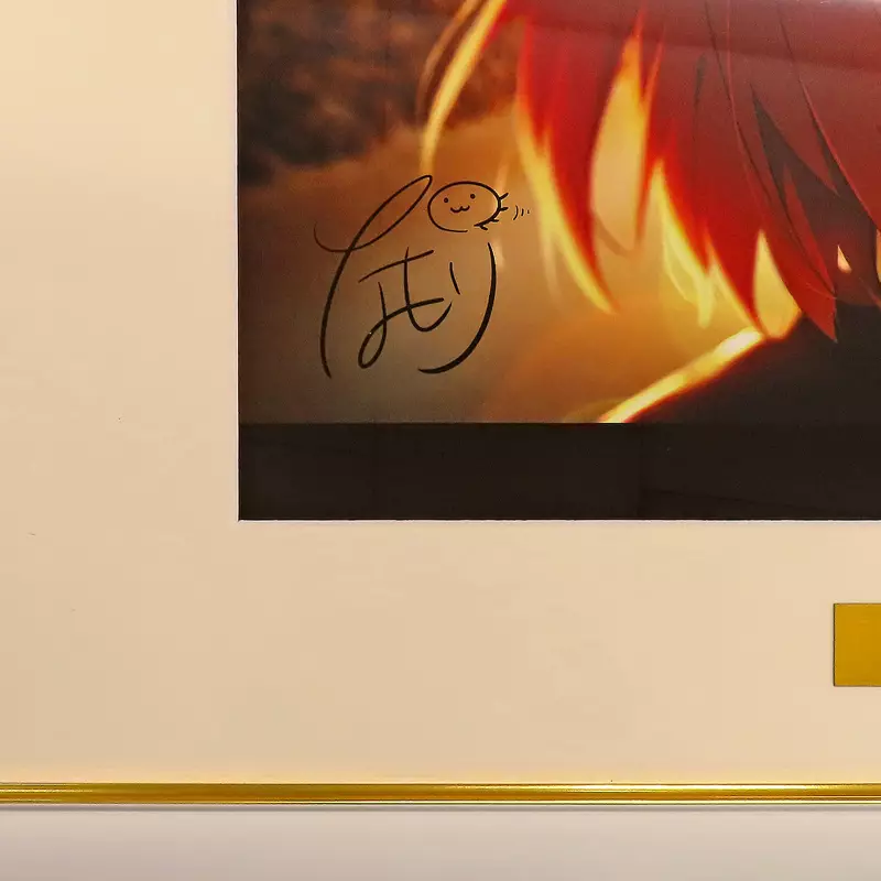 アニメムック　コミック百合姫 15周年記念展 複製サイン入り高精細印刷複製原画 「ゆるゆり」 駿河屋 -<中古>付属品付)コミック百合姫 15周年記念展 複製