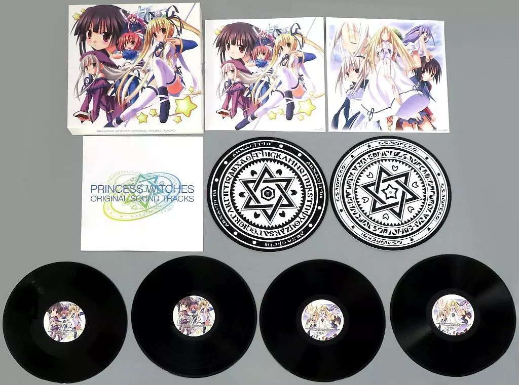 プリンセスうぃっちぃず オリジナルサウンドトラックス アナログレコード 4LP プリンセスうぃっちぃずオリジナルサウンドトラックス(4LP)/(ANIMATION