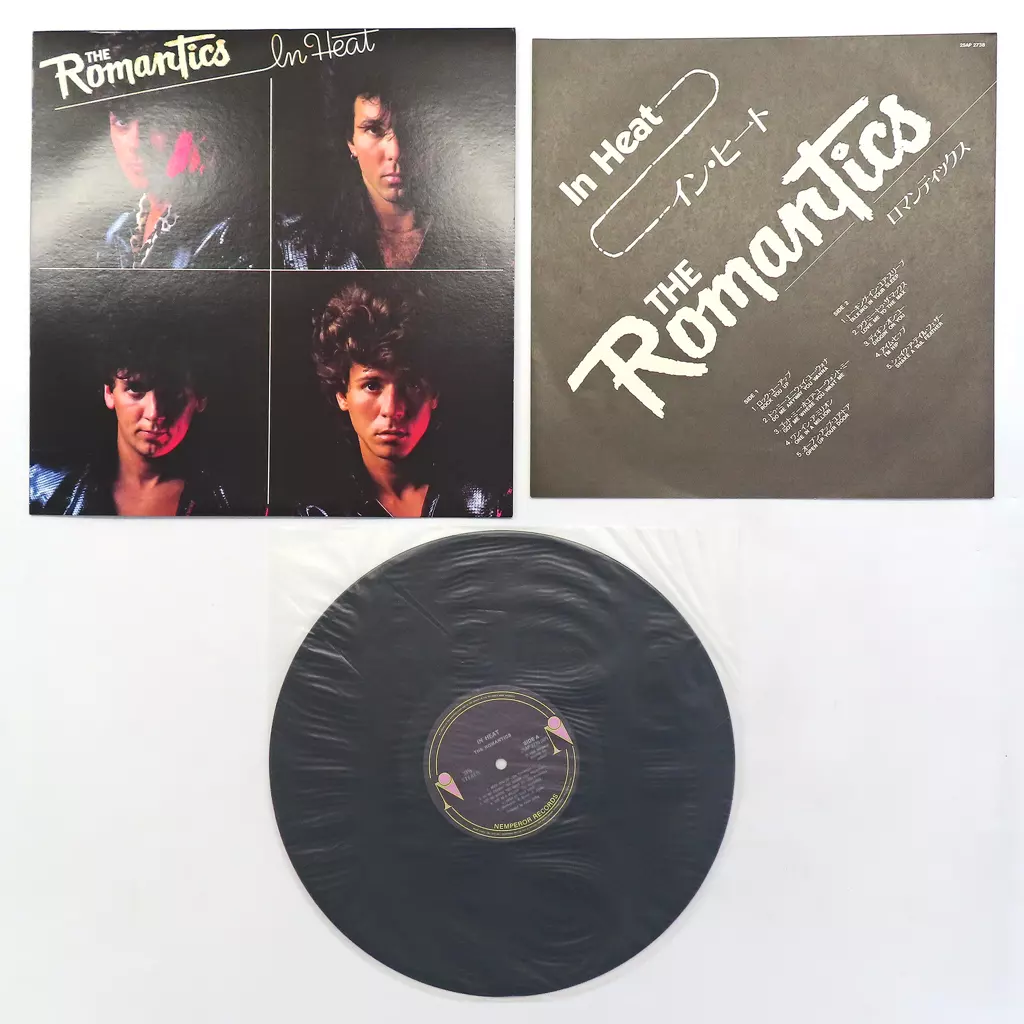 駿河屋 -<中古>ロマンティックス / イン・ヒート（音楽ソフト）帯付き