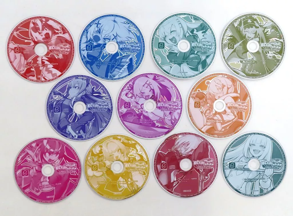 麻雀ファイトガール　リーチソングCDくじ 9種 Amazon | 麻雀ファイトガール リーチソングくじ CD 全種セット eパス