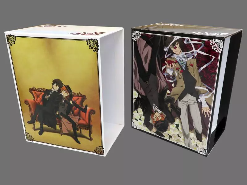 文ストBlu-ray とらのあな限定 全巻収納BOX 駿河屋 -<中古>文豪ストレイドッグス 限定版 全12巻セット(とらのあな