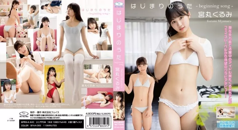 駿河屋 -<中古>宮丸くるみ &frasl; はじまりのうた BD（一般グラビア系映像