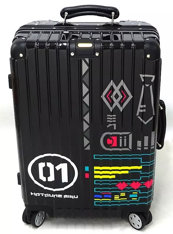駿河屋 -<中古>初音ミク デザインキャリーケース 「VOCALOID