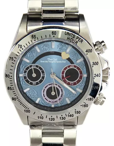 Touhou Project Satori Komeiji Wristwatch Stainless Steel Case Brass Dial