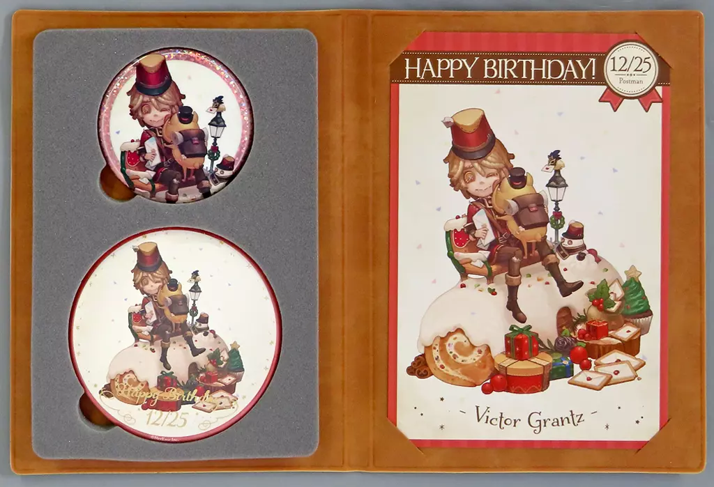 キ*ン様 第五人格　誕生日グッズセット　ポストマン 駿河屋 -<中古>ポストマン 誕生日グッズセット 「IdentityV 第五人格