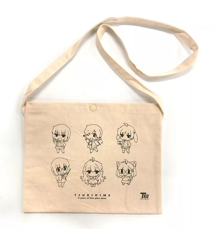 月姫　C99 缶バッジ＆サコッシュセット C99 サコッシュ＆缶バッジ(12種) セット