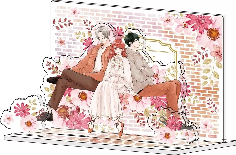 ゆびさきと恋々　原画展　アクリルジオラマ　2点セット ゆびさきと恋々 原画展 アクリルジオラマ 2点セット ゆびさきと恋々