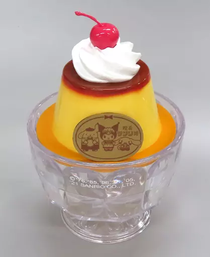 雑貨　集合(6人) プリン型小物入れ(喫茶サンリオ) 「サンリオキャラクターズ」 駿河屋 -<中古>集合(6人) プリン型小物入れ(喫茶サンリオ