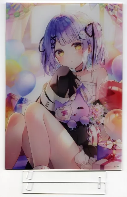 紫宮るな 2022誕生日アクリルパネル 受注販売】紫宮るな誕生日記念グッズ2022【ぶいすぽっ！】 - ぶ