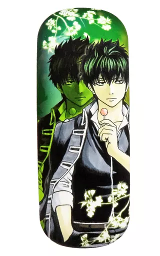 坂田銀時　土方十四郎 めがねケース 「銀魂」 ジャンプフェスタ　メガネ拭き付き 銀魂 ジャンプフェスタ2015 グッズ めがねケース 坂田銀時/土方十四郎