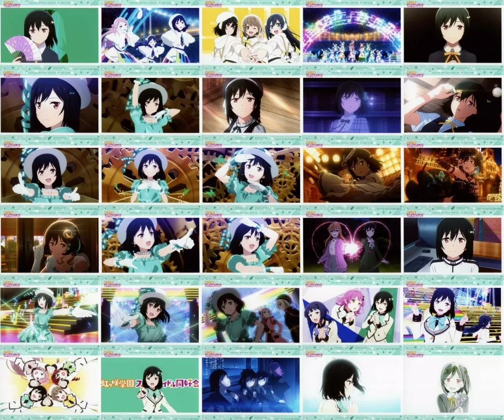 三船栞子　ブルーレイ　A-on　B2タペストリー＆ブロマイド＆クリアファイル ラブライブ！虹ヶ咲学園スクールアイドル同好会_B2タペストリー 三船栞