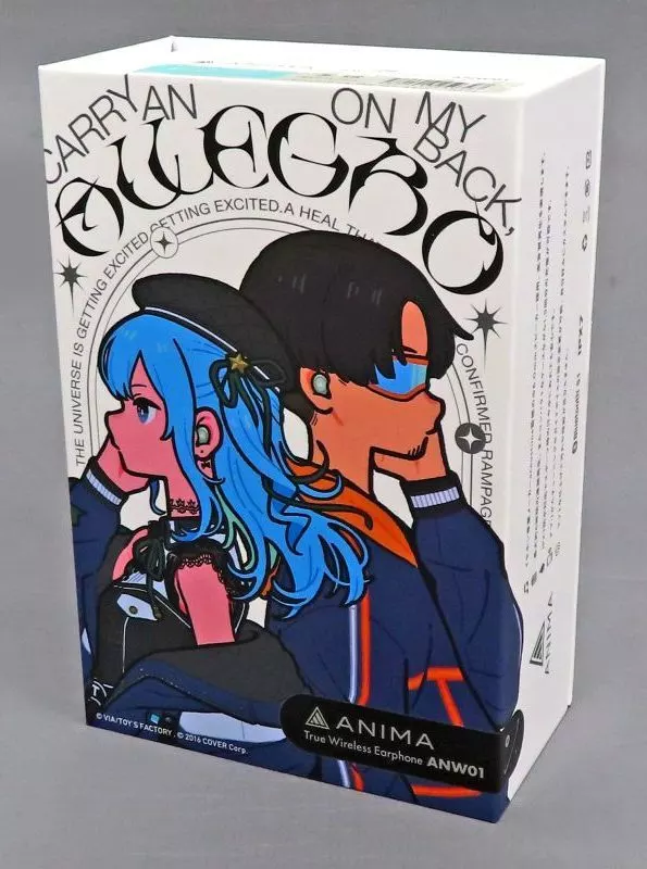 星街すいせい＆TAKU INOUE ワイヤレスイヤホン(ANIMA ANW01)