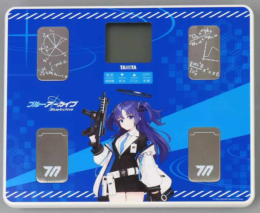 メ*6様 ブルアカ ユウカ 体組成計 受注生産商品】音声体組成計 BC-203-BA ブルーアーカイブ早瀬ユウカ
