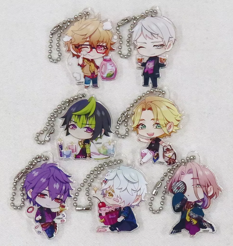キューピットパラサイト　アクリルキーホルダー　特典　セット　トレーダー 駿河屋 -<中古>集合 アクリルキーホルダー7種セット 「Switchソフト