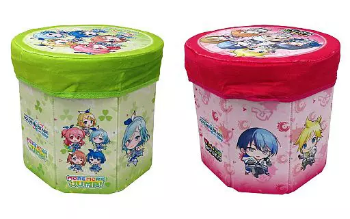 駿河屋 -<中古>全2種セット プラチナムザッカ折り畳みボックスチェアー