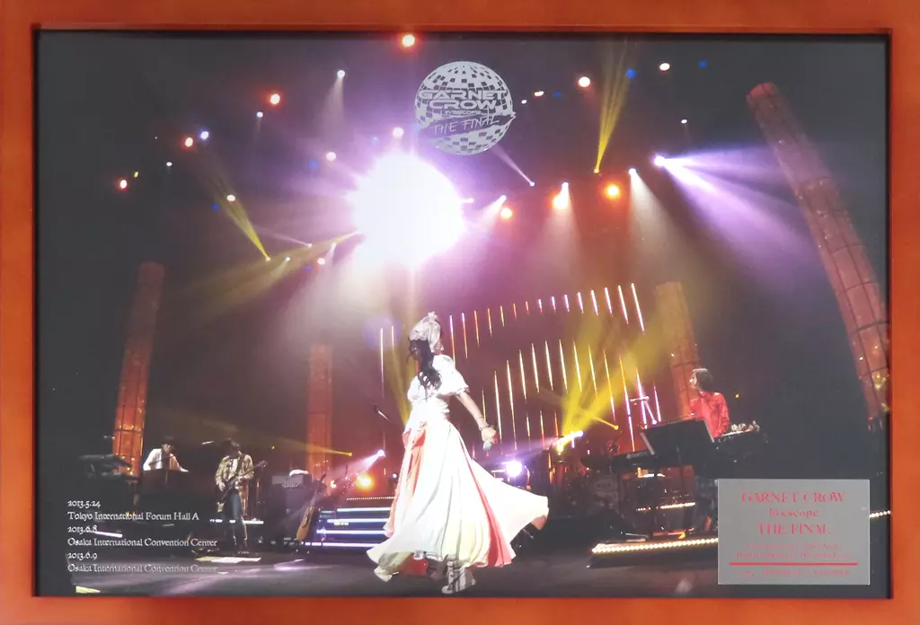 GARNET CROW THE FINAL 記念ピンズセット 写真額装 駿河屋 -<中古>GARNET CROW ファイナルライブ写真額装(記念バッジ付き